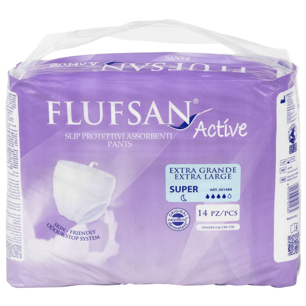 Flufsan Incontinentiebroekjes voor volwassenen 14 st maat XL afbeelding