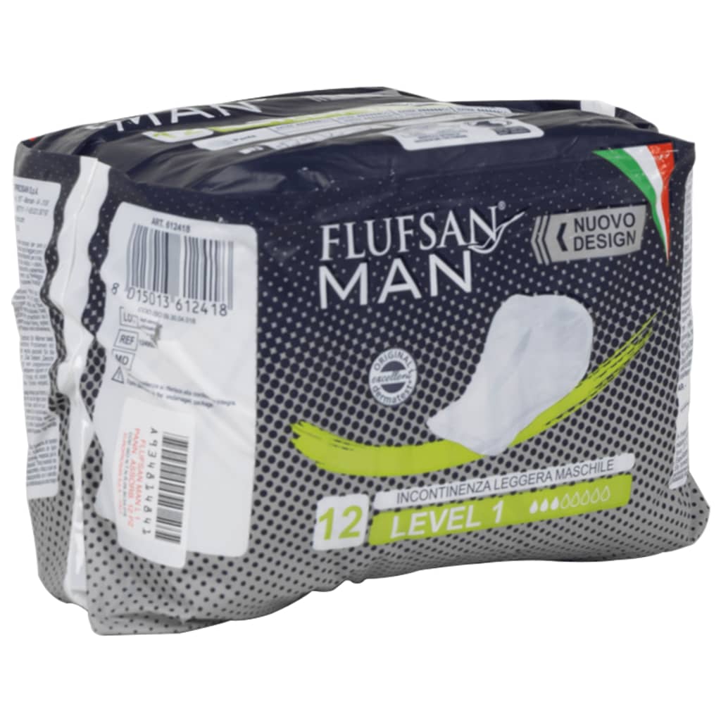 vidaXL Flufsan Inkontinenzeinlagen Herren 96 Stk. Stufe 1