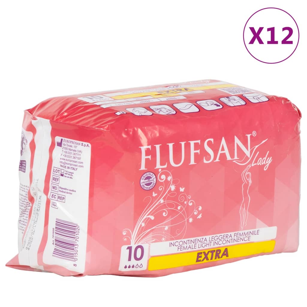 Flufsan Tampoane de incontinență pentru femei, 120 buc.
