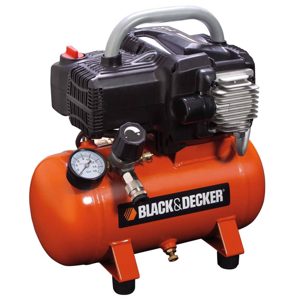 Afbeelding BLACK+DECKER Luchtcompressor 6 L NKBB304BND008 door Vidaxl.nl