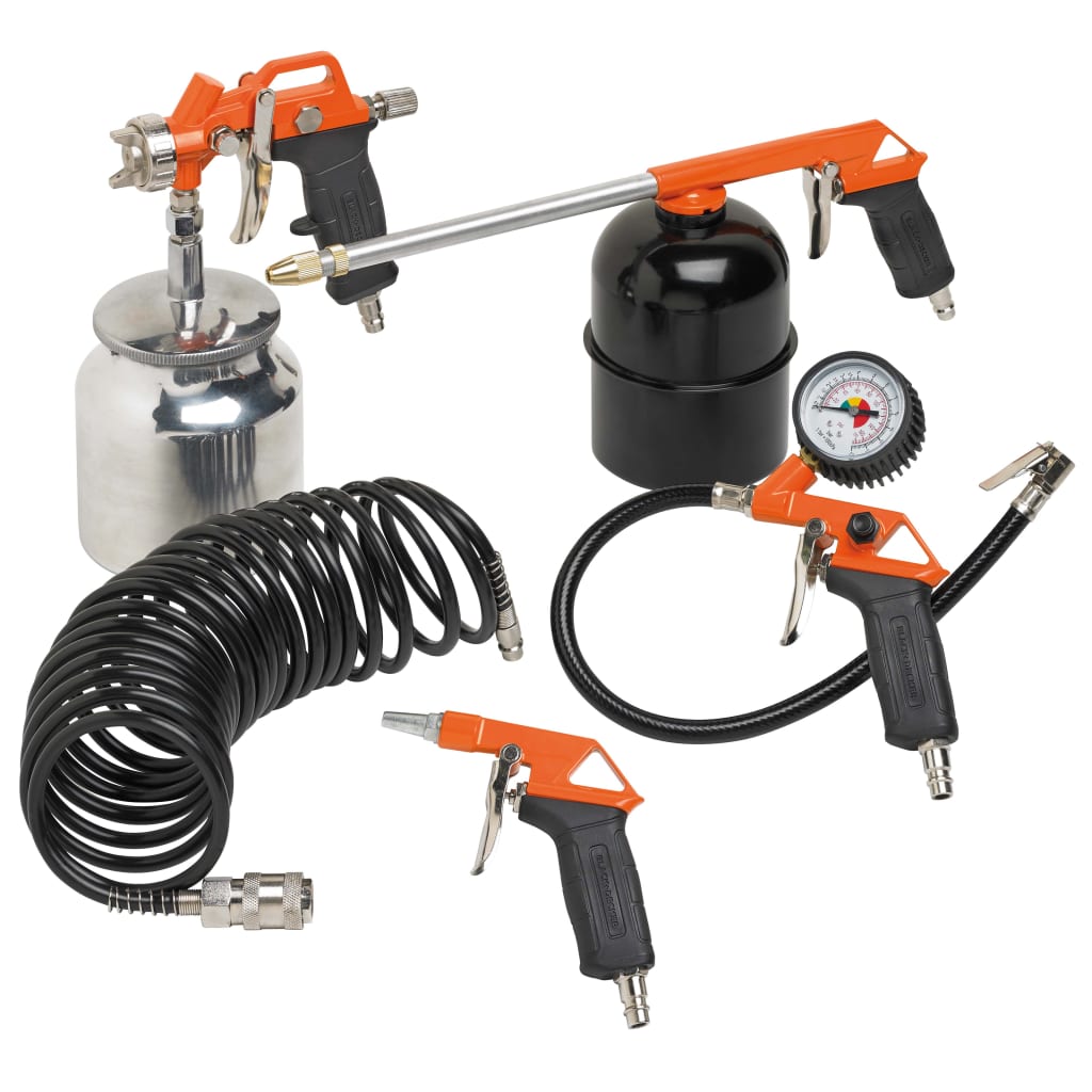 BLACK+DECKER Accessoires à air 5 pcs 1 L