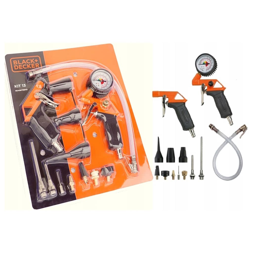 

BLACK+DECKER 13-delige Luchtaccessoireset