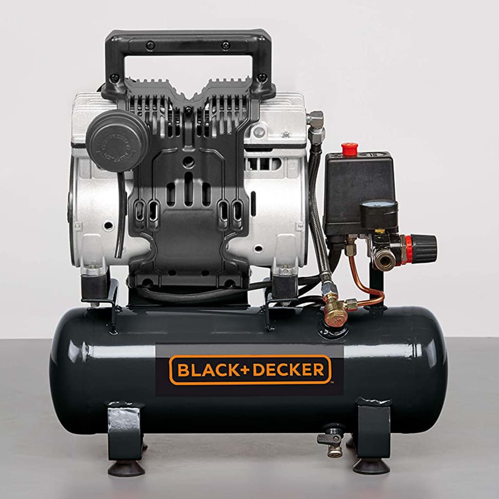 Afbeelding BLACK+DECKER Luchtcompressor stil 6 L 230 V door Vidaxl.nl