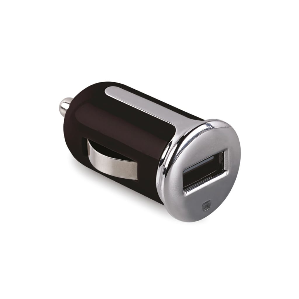 Afbeelding Celly Charger Car 2.4A Turbo Single USB Black door Vidaxl.nl