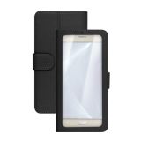 Celly Uni. Wallet View 4,5-5" Svart