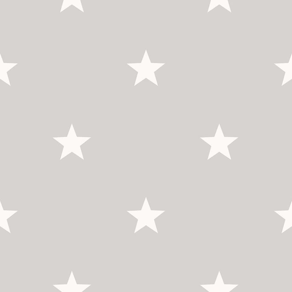 Thumbnail - Noordwand Tapete Friends & Coffee Little Stars Dunkelgrau und Weiß