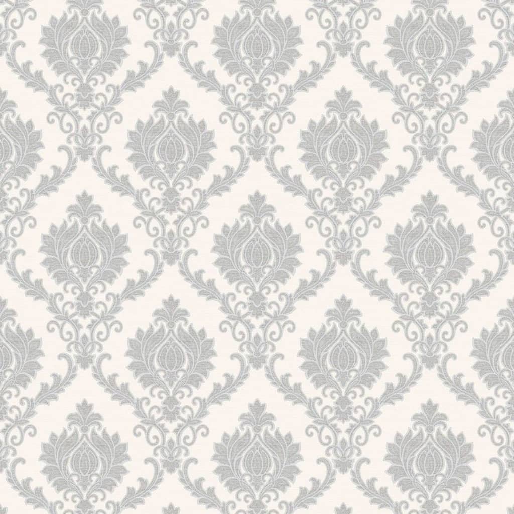 Noordwand Topchic Papier peint Classic Ornaments Gris clair