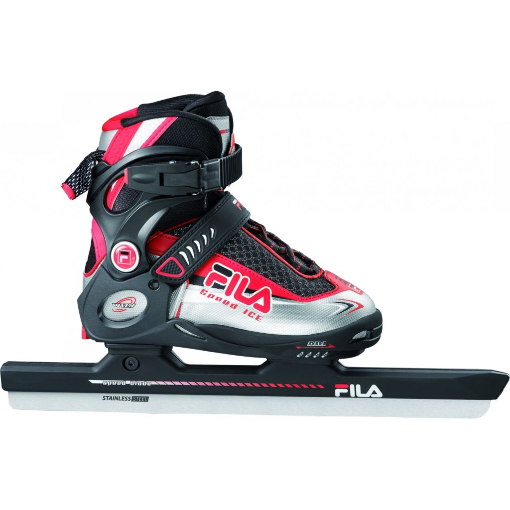 Fila norenschaatsen Wizy Speed junior zwart/rood maat 35-38