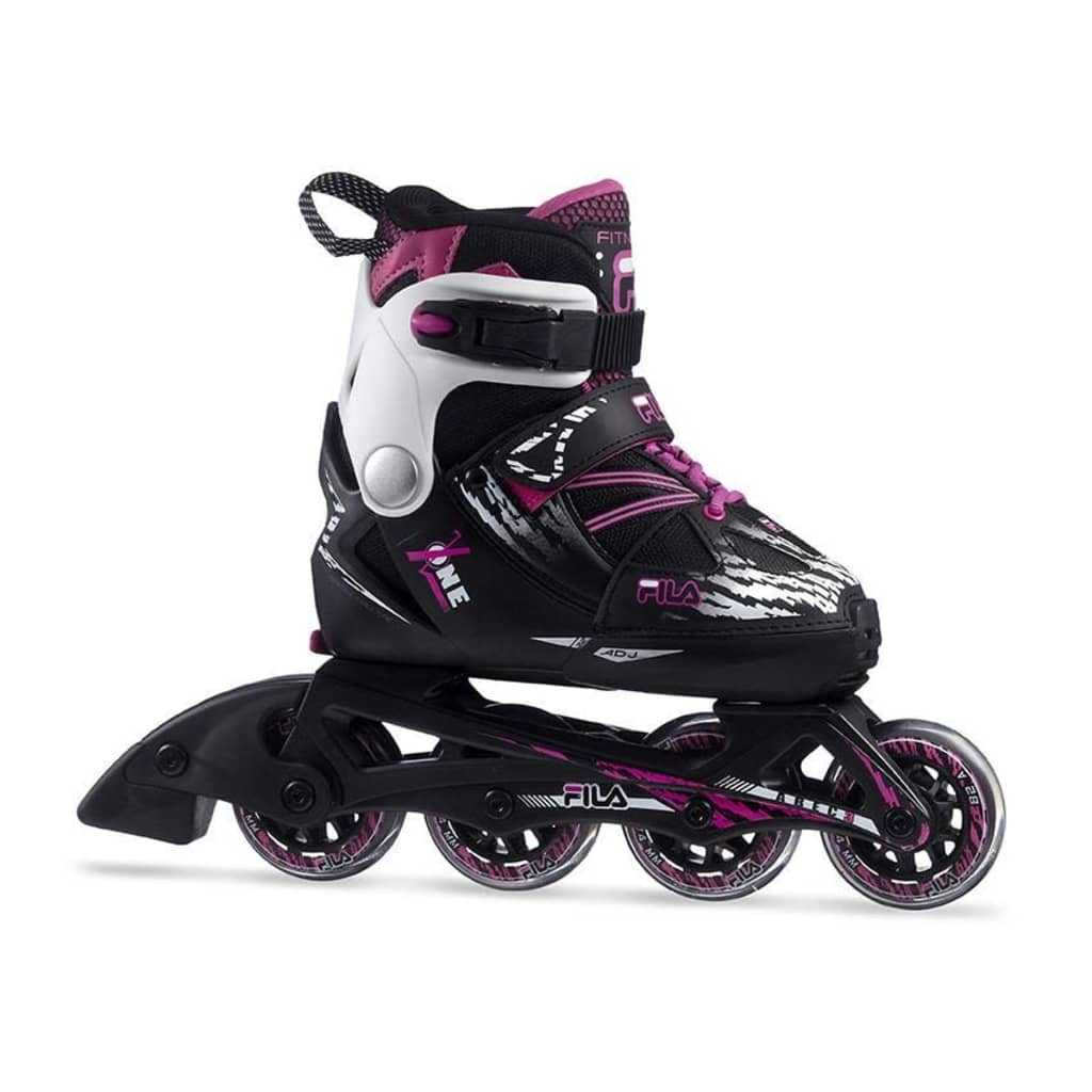 Afbeelding Fila inlineskates X One meisjes zwart/paars maat 35-38 door Vidaxl.nl