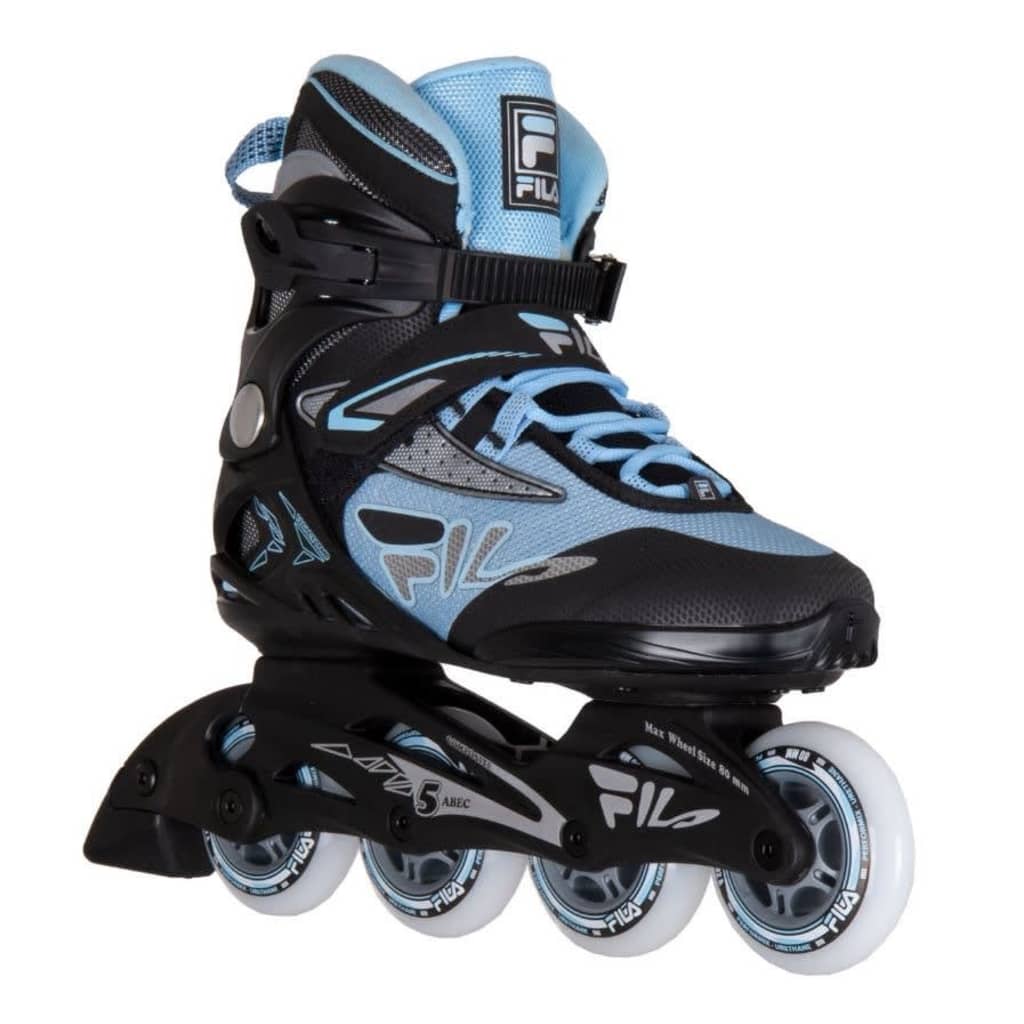 Fila inlineskates Legacy Comp Lady zwart/lichtblauw maat 39