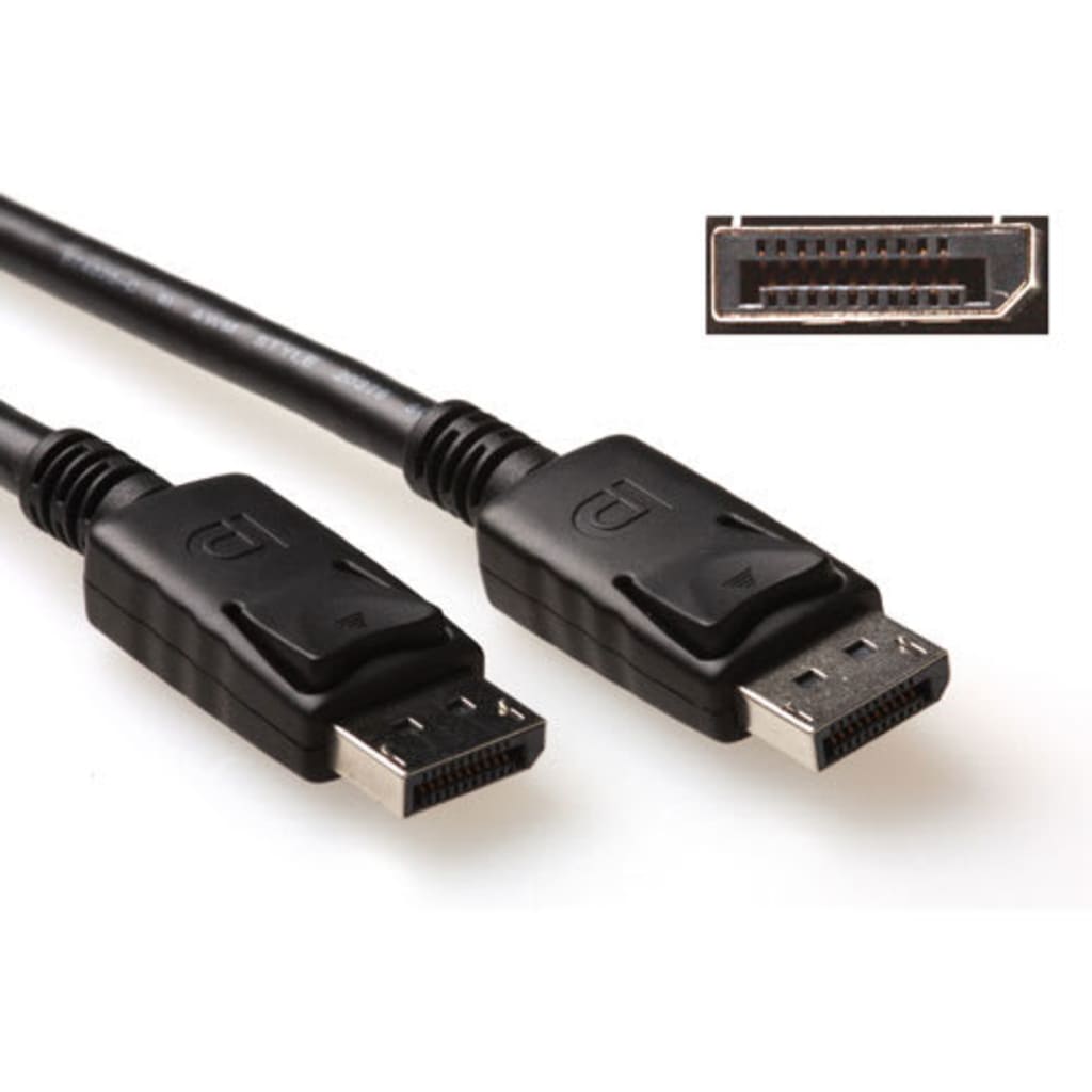 Ewent EW9841 DisplayPort Male/Male Connectie Kabel - 3 meter