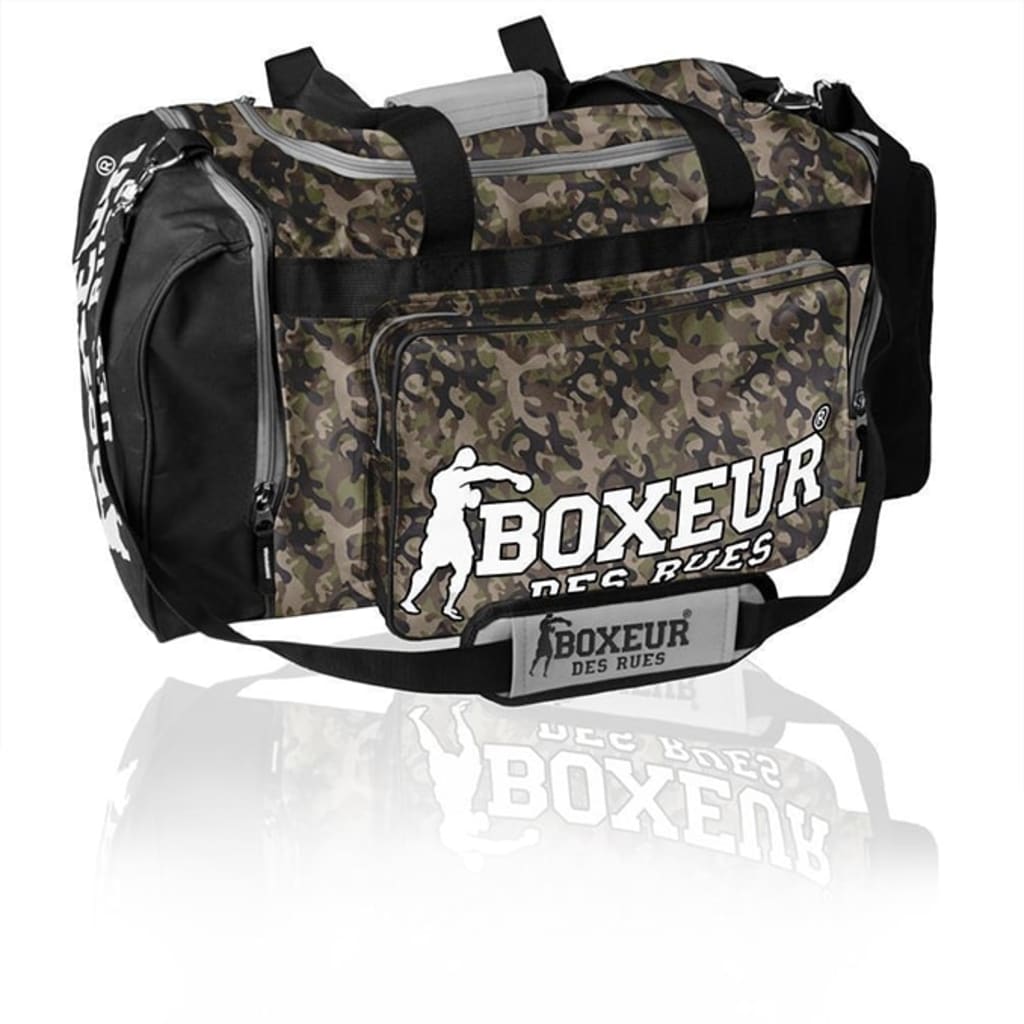 425141 BOXEUR DES RUES Gym Bag with Adjustable Strap Camouflage