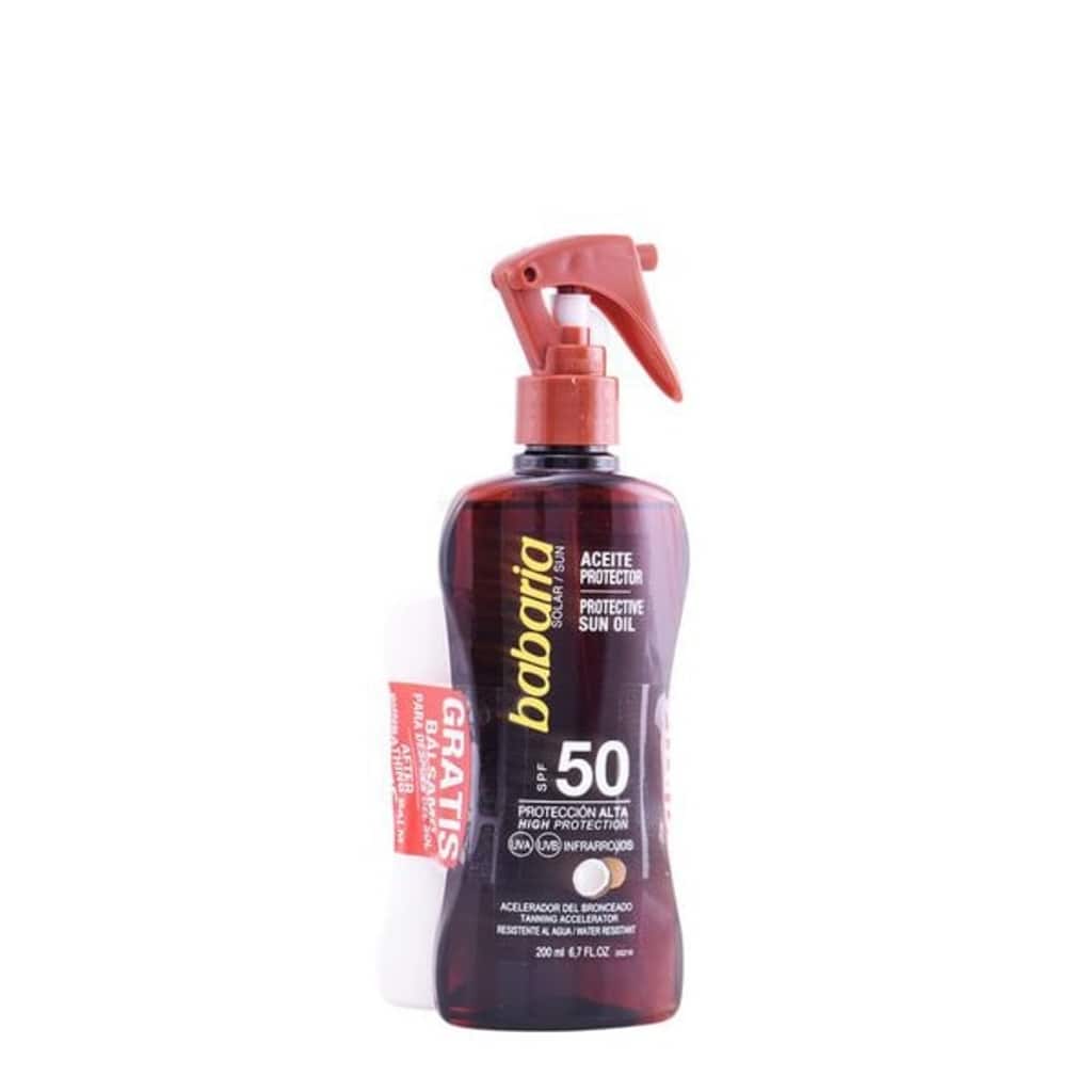 Onbekend Zonbeschermingset Aceite De Coco Babaria 2 Pcs Spf 50 huismerk kopen in de aanbieding Onbekend Zonbeschermingset Aceite De Coco Babaria 2 Pcs Spf 50 huismerk kopen in de aanbieding