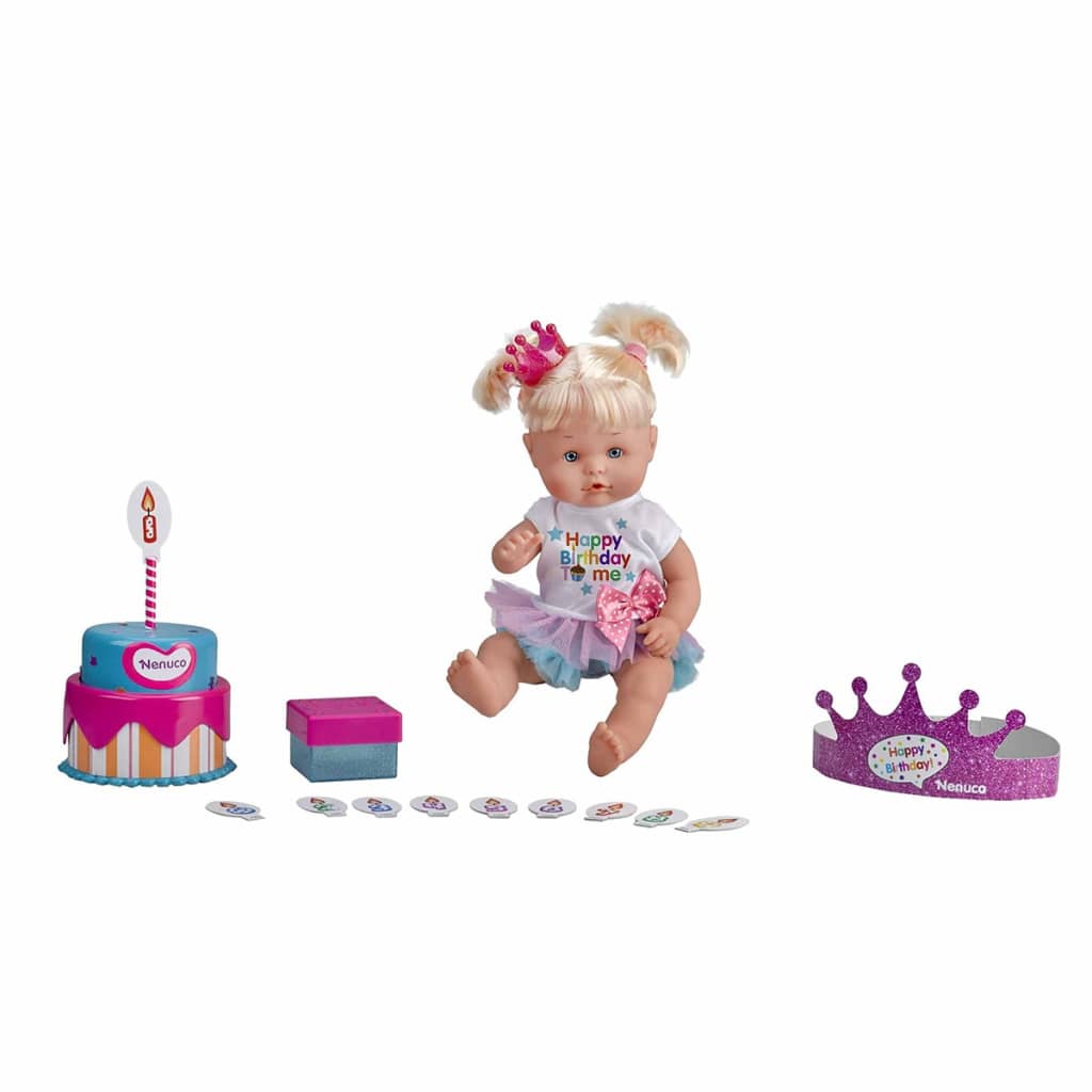 Nenuco Verjaardags pop roze 700013390