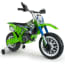 Injusa Accuvoertuig Crossmotor Kawasaki 6V 110 Cm Groen injusa kopen in de aanbieding