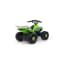 Injusa Accuvoertuig Quad Kawasaki 12V 76 Cm Groen injusa kopen in de aanbieding