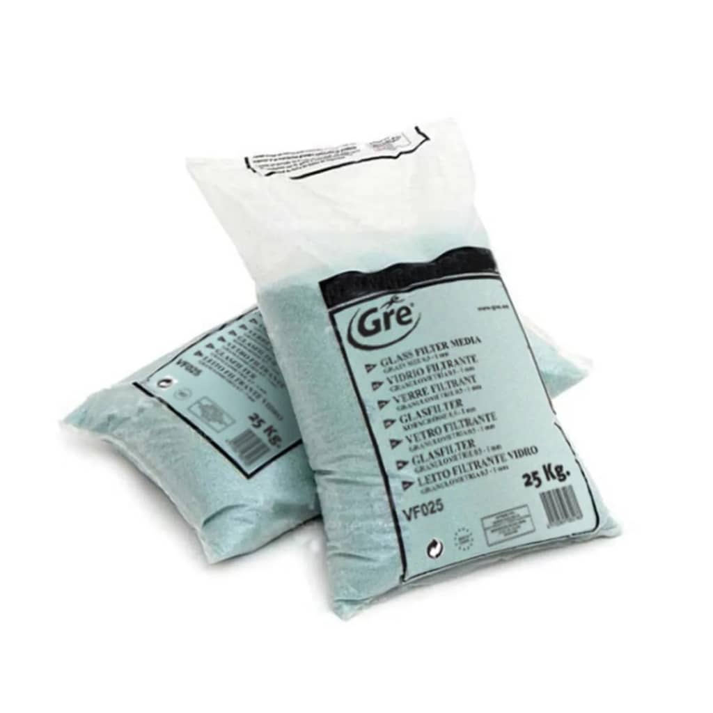 

Gre Filterglas 25 kg 0,5-1 mm VF025