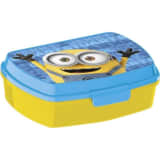 Stor broodtrommel Minions 170 x 130 x 55 mm blauw/geel