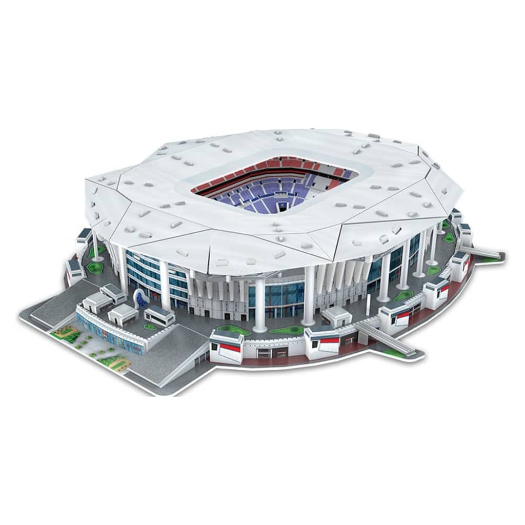 Nanostad Juego de puzzle 3D 166 piezas Parc Olympique Lyonnris Multicolor