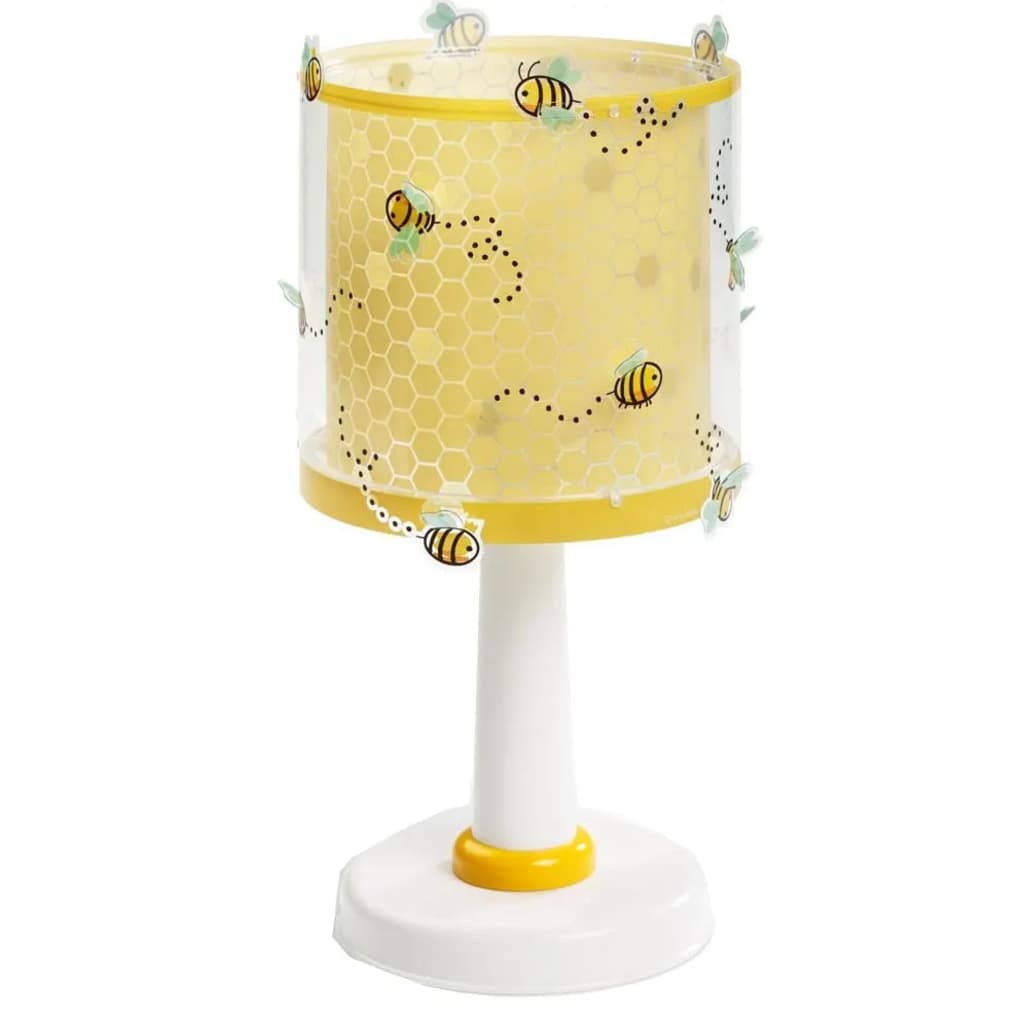 Afbeelding Dalber tafellamp Bee Happy 29 cm geel door Vidaxl.nl