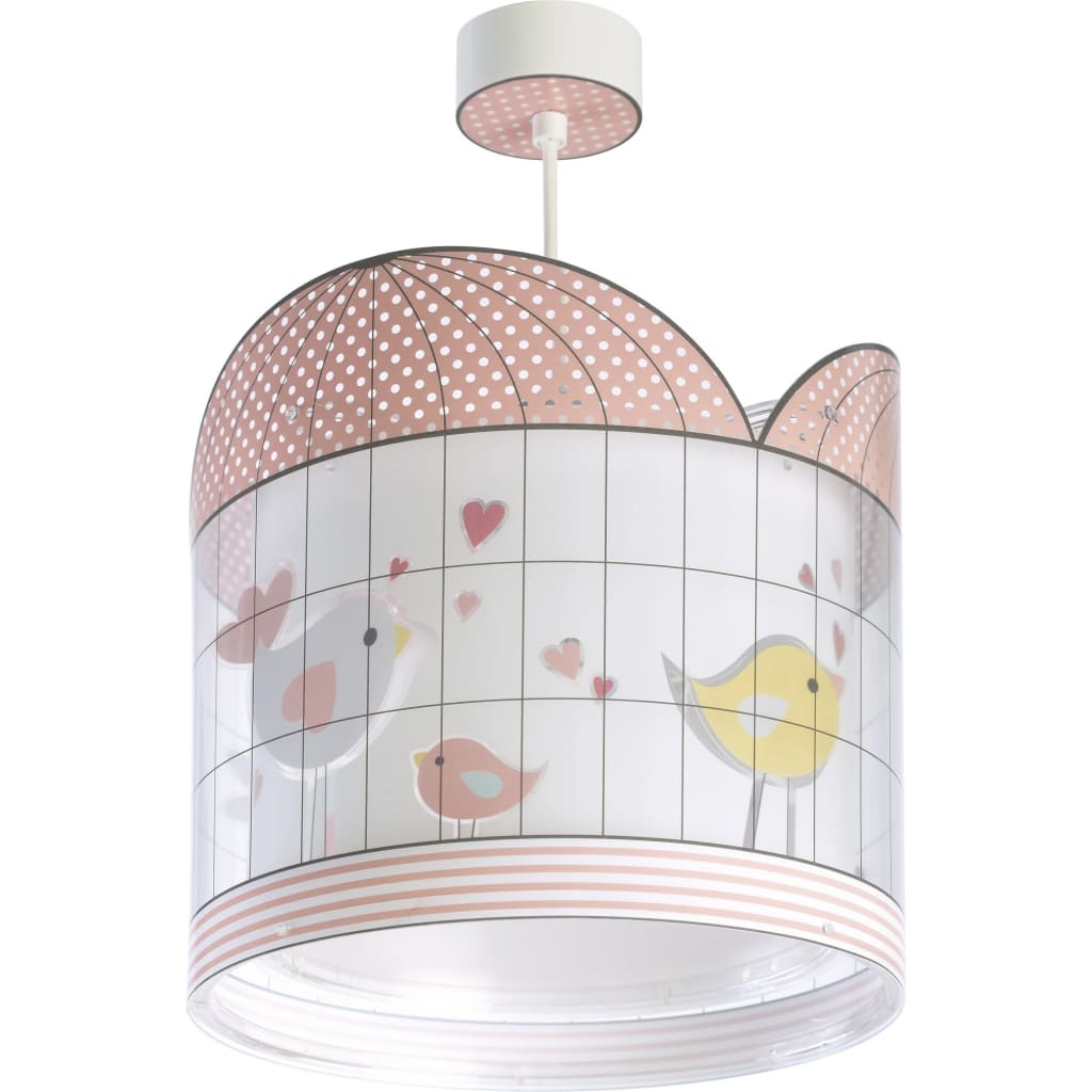 Dalber hanglamp Little Birds roze 25 cm