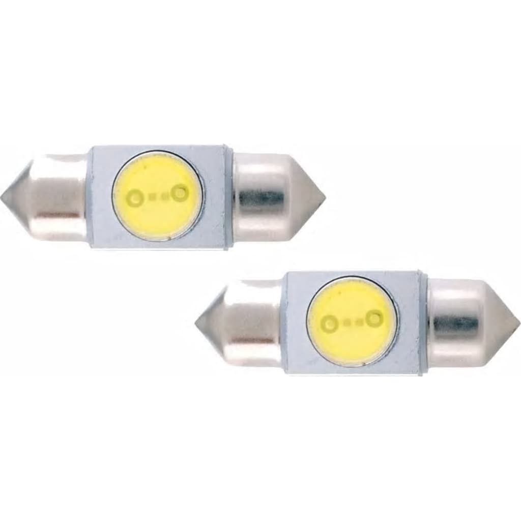 Race Sport autolampen C5W SMD led 31 mm 12 Volt 1 Watt wit 2 stuks