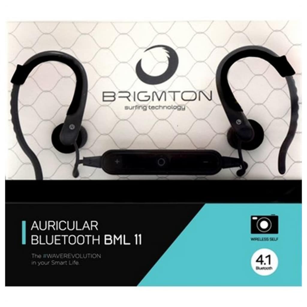 Onbekend Hoofdtelefoon Met Microfoon Brigmton Bml 11 N Bluetooth Zwart huismerk kopen in de aanbieding
