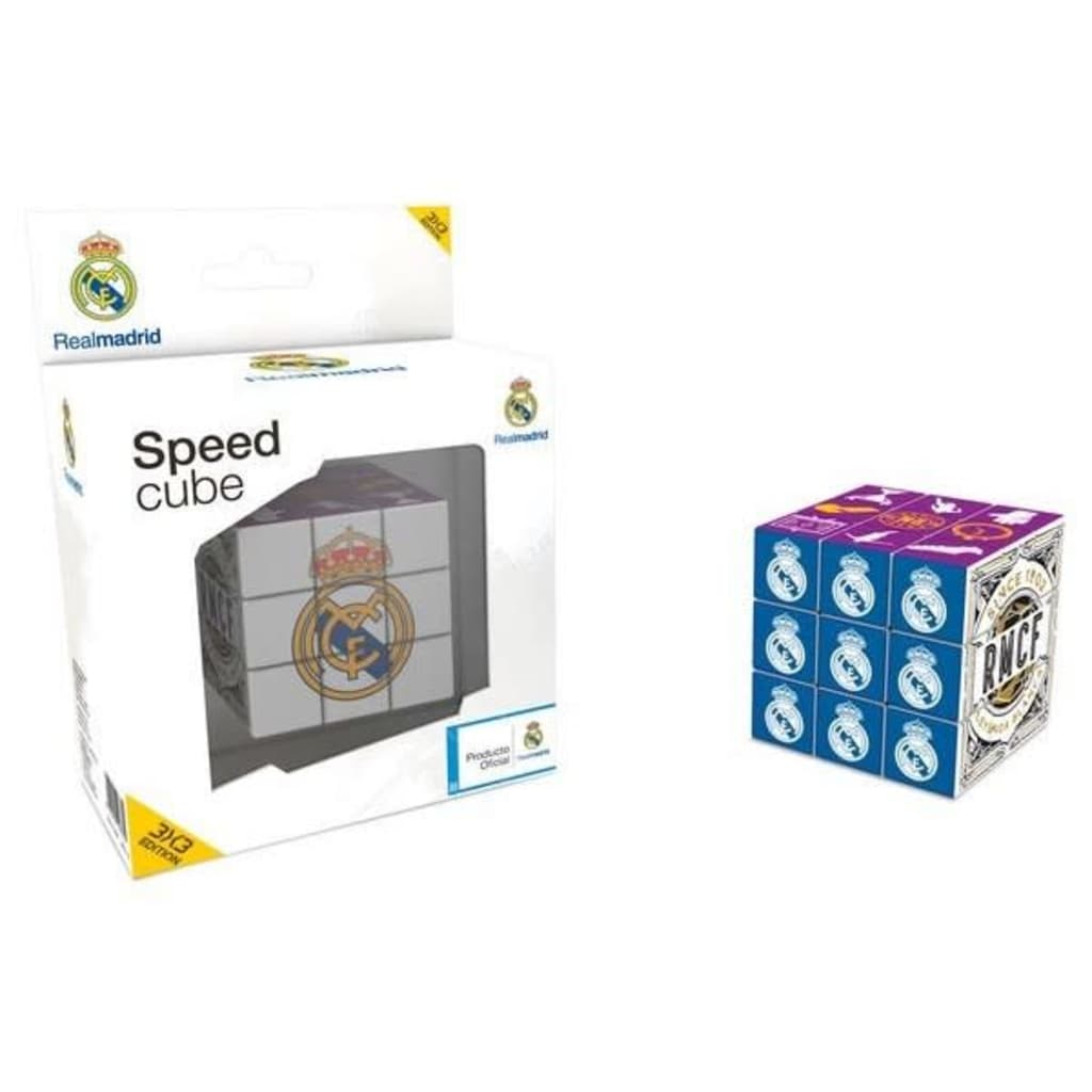 Afbeelding Real Madrid rubiks puzzel 5,5 cm door Vidaxl.nl