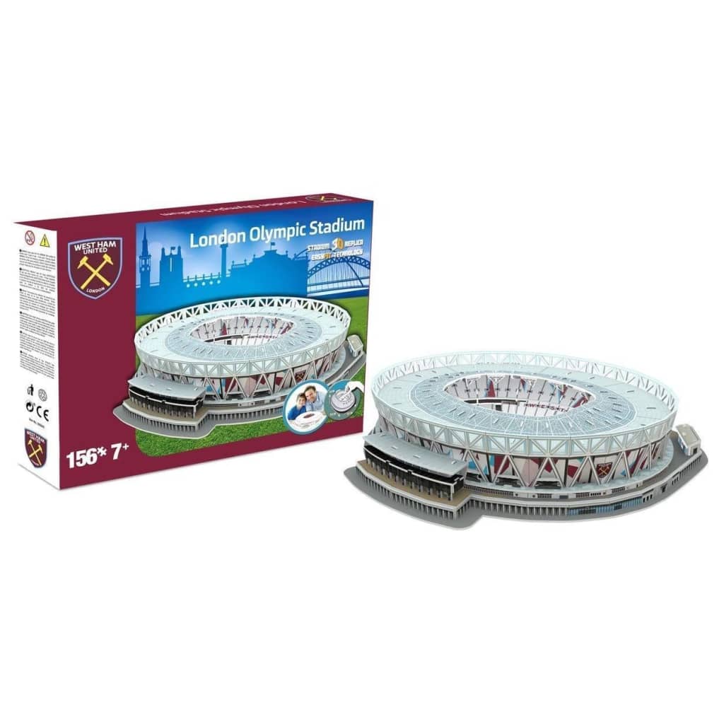 

Nanostad 156-delige 3D-puzzelset London Olympic Stadium