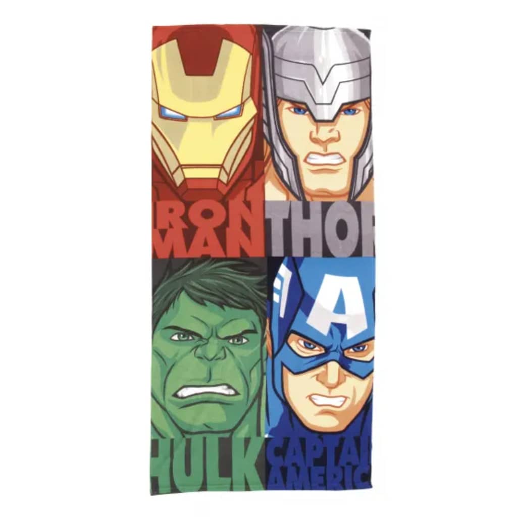Marvel strandlaken Avengers 70 x 140 cm microfiber