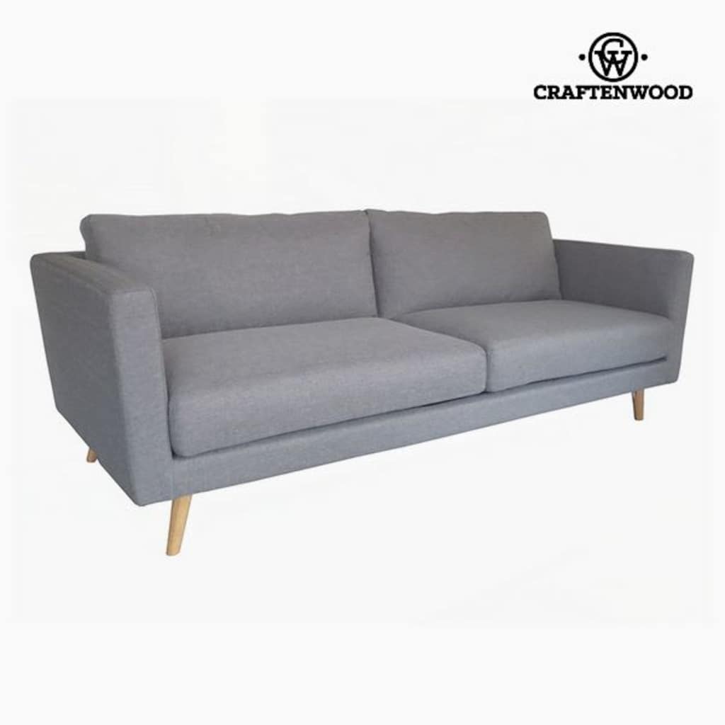 Onbekend 3 Zitsbank Dennenhout Fluweel Grijs 211 X 88 X 83 Cm By Craftenwood huismerk kopen in de aanbieding Onbekend 3 Zitsbank Dennenhout Fluweel Grijs 211 X 88 X 83 Cm By Craftenwood huismerk kopen in de aanbieding