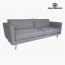 3 Zitsbank Dennenhout Fluweel Grijs 211 X 88 X 83 Cm By Craftenwood huismerk kopen in de aanbieding 3 Zitsbank Dennenhout Fluweel Grijs 211 X 88 X 83 Cm By Craftenwood huismerk kopen in de aanbieding