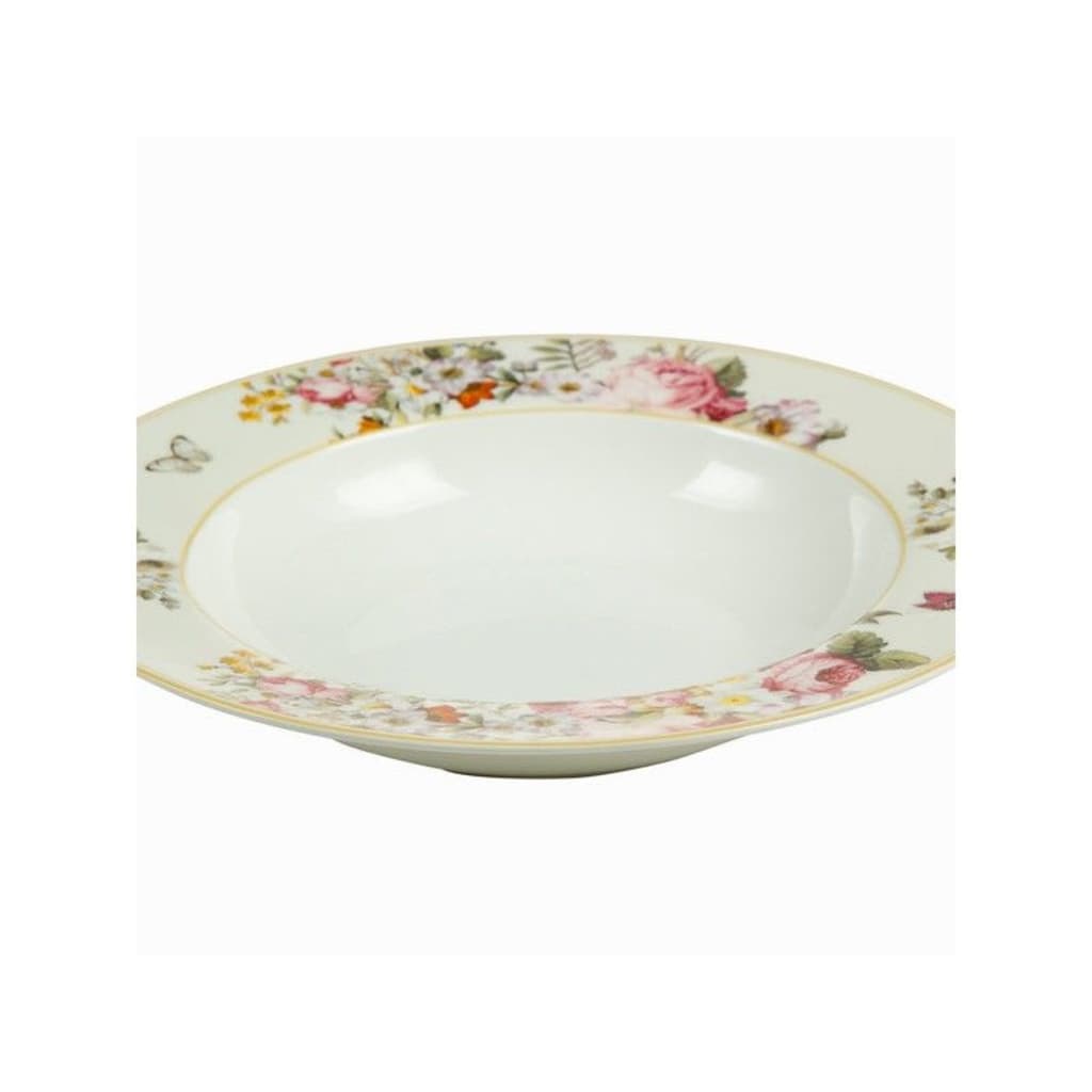 Onbekend Bloom White Diep Bord Kitchens Deco Collectie By Bravissima Kitche huismerk kopen in de aanbieding