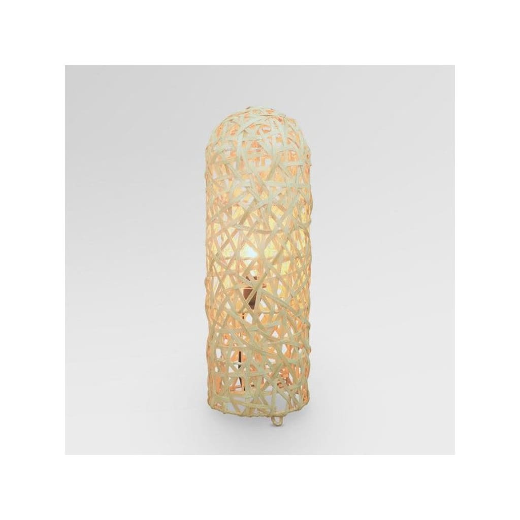 Onbekend Lamp Metaal Vlechtwerk Natuurlijk 21 X 21 X 60 Cm By Shine Inline huismerk kopen in de aanbieding