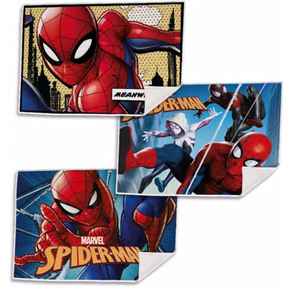 Marvel handdoekenset Spider-Man 30 x 40 cm polyester 3-delig