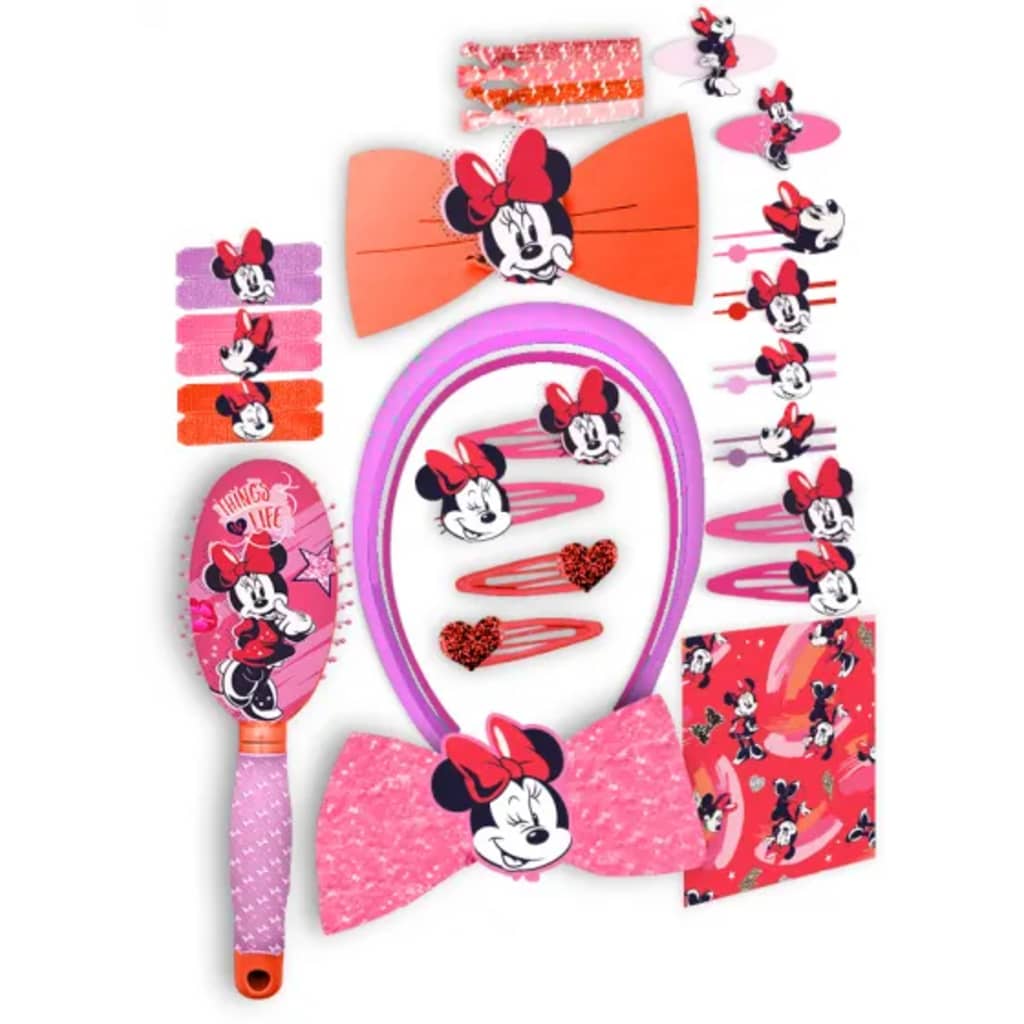 Disney Sieradendoos Minnie Meisjes 20 X 15,7 Cm Karton Rood
