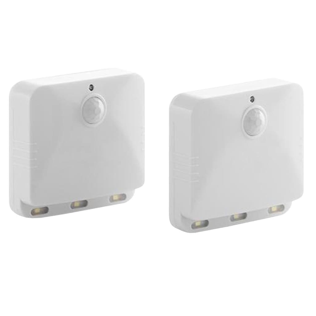 2x LED-lampor med Rörelsesensorer