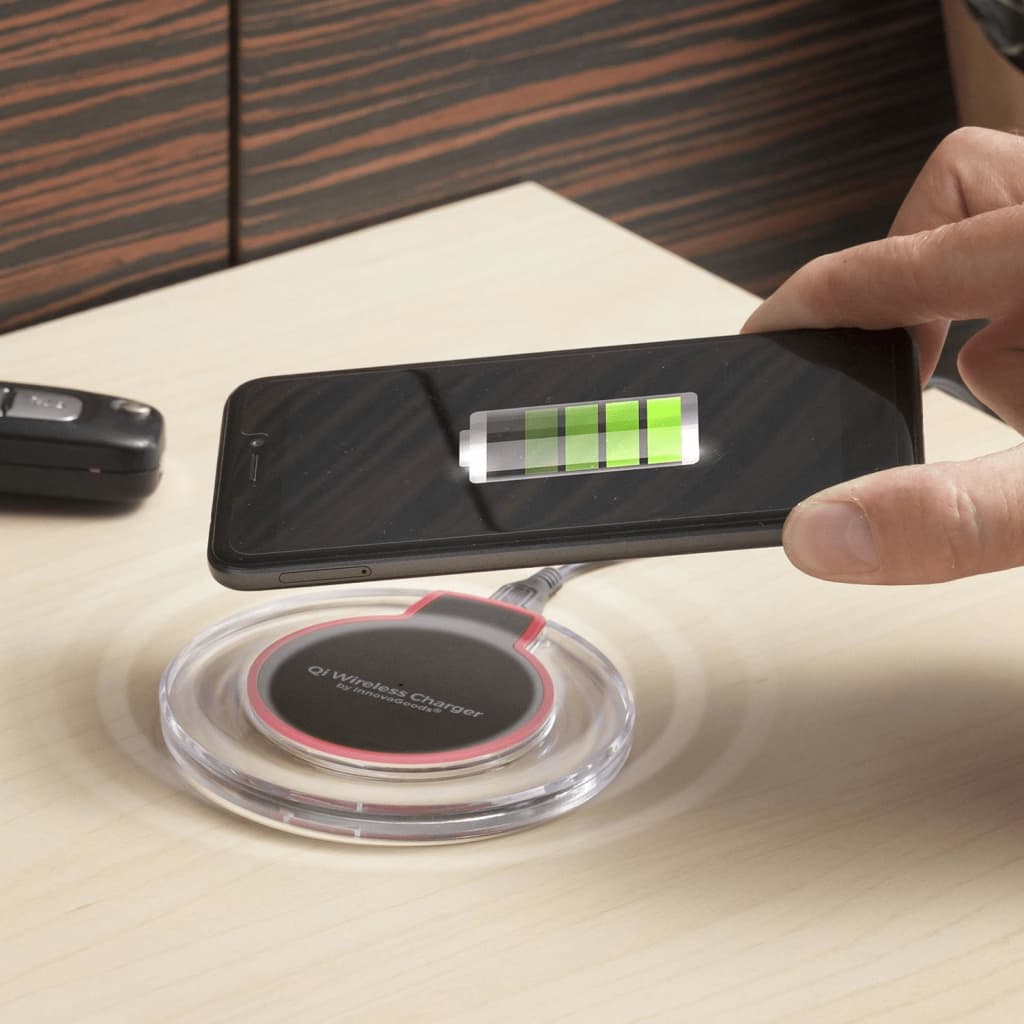 Onbekend Innovagoods Qi Draadloze Oplader Voor Smartphones huismerk kopen in de aanbieding Onbekend Innovagoods Qi Draadloze Oplader Voor Smartphones huismerk kopen in de aanbieding