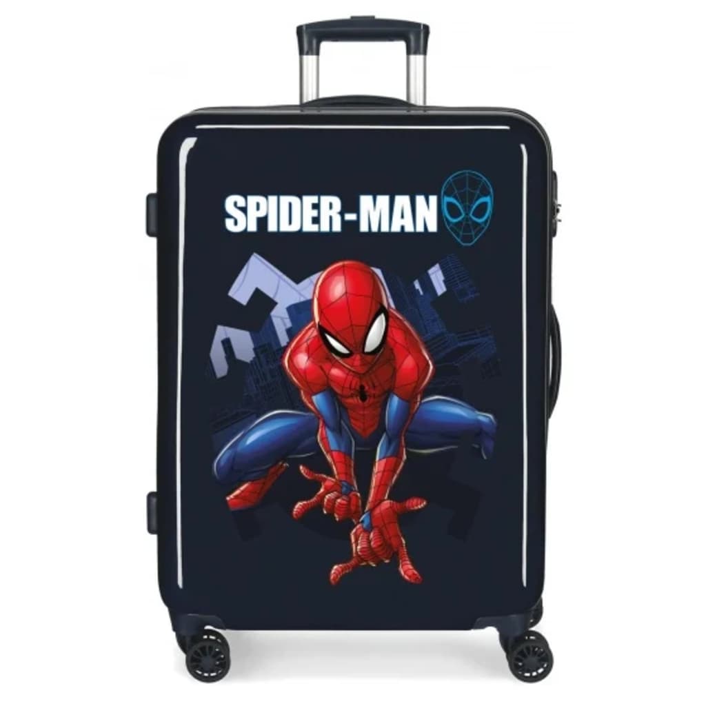Afbeelding Marvel Spider-man koffer 68 cm 85 liter donkerblauw door Vidaxl.nl