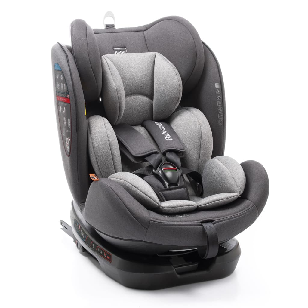 Babyauto Siège d'auto de sécurité Biro D Fix 0+1+2+3 Noir et gris