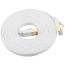Geeek Cate7 20 Meter Platte High Speed Lan Netwerk Kabel Utp Wit geeek kopen in de aanbieding