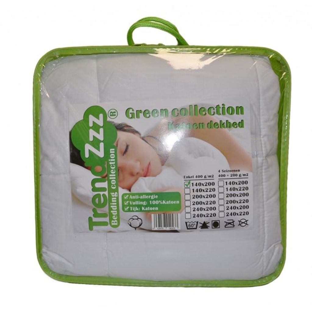 TrendZzz Dekbed Green Collection Enkel 140x220 cm ®