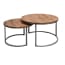 Brix Salontafel Jamie Set Van 2 brix kopen in de aanbieding Brix Salontafel Jamie Set Van 2 brix kopen in de aanbieding