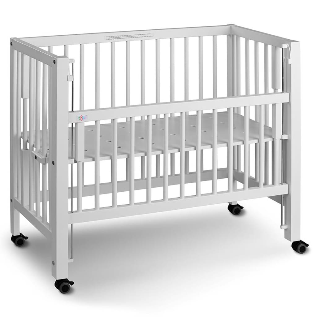 tiSsi bedside crib Sophie 95x45x82 cm hvid