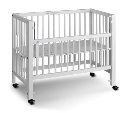 tiSsi Bedside Crib Sophie 95x45x82 cm White