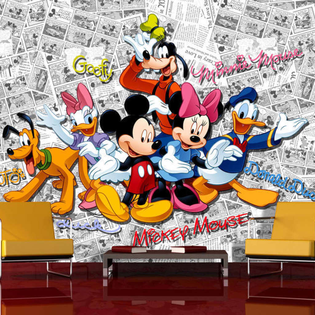 

AG Design Fotobehang Mickey on Dark Comics FTD2225