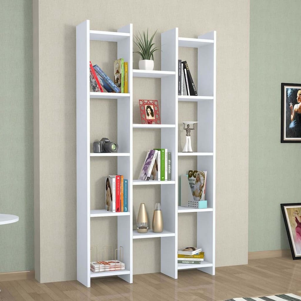

Homemania Boekenkast Tea 90x22x164 cm wit