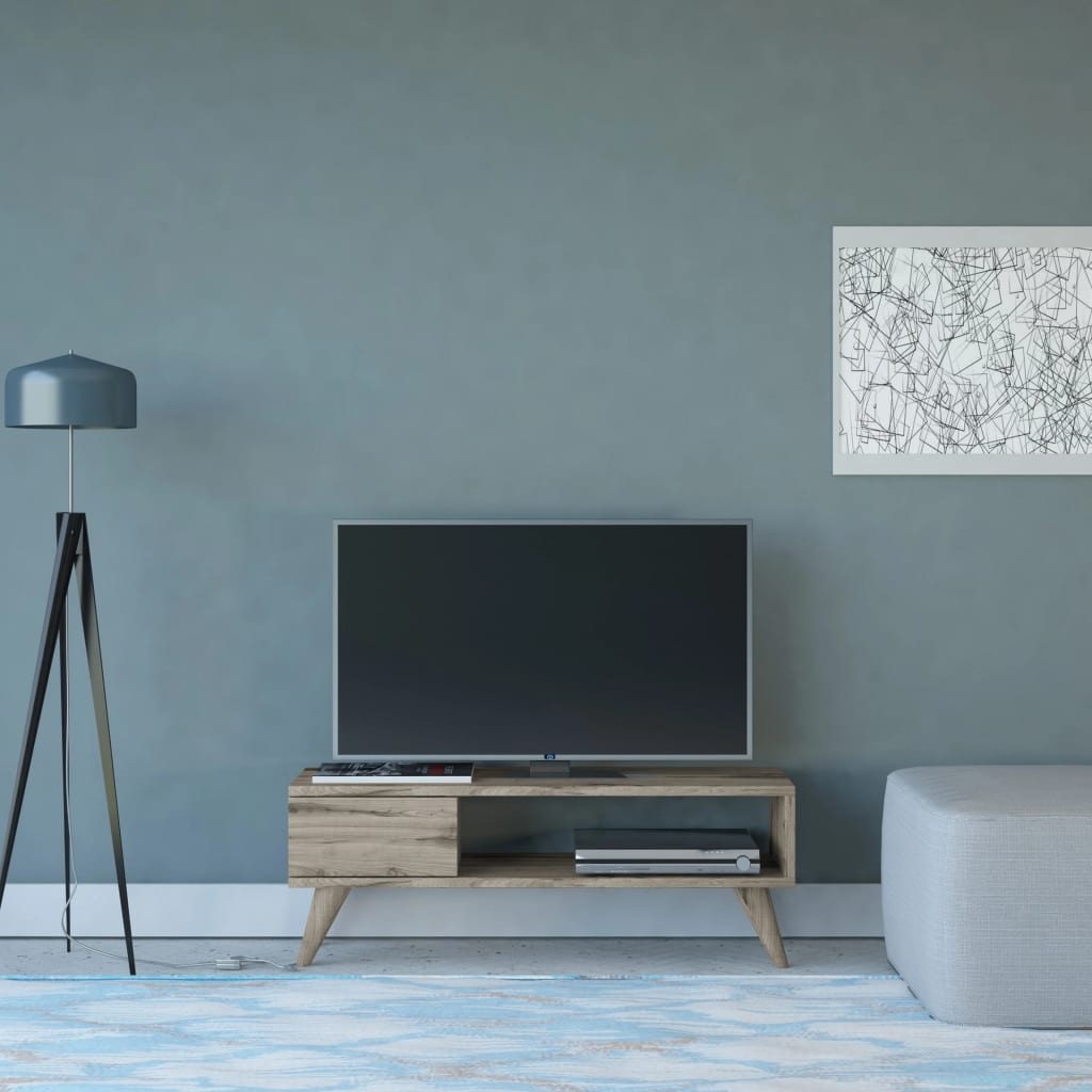 

Homemania Tv-meubel Maya 90x30x33 cm walnootkleurig