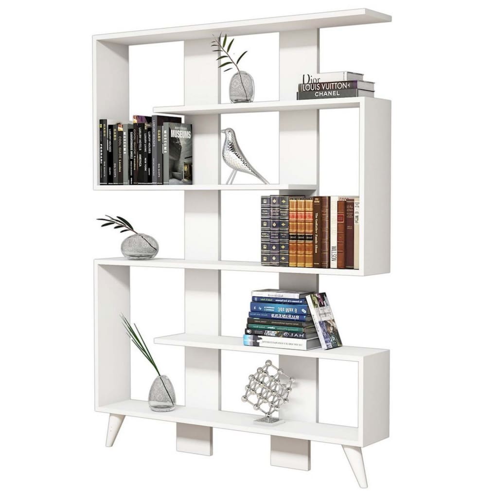 

Homemania Boekenkast Jane 120x22x164 cm wit