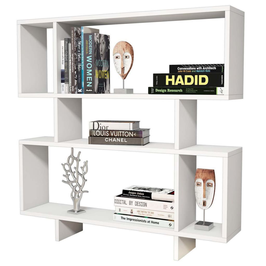 

Homemania Boekenkast Hera 100x22x111 cm wit